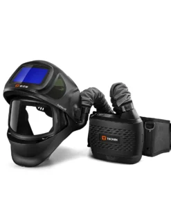 TECMEN-casco de soldadura FREFLOW V3 con PAPR - 99.97% Filtración