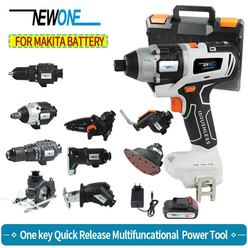 Destornillador Sin Escobillas Inalámbrico - Potencia y Precisión Garantizadas