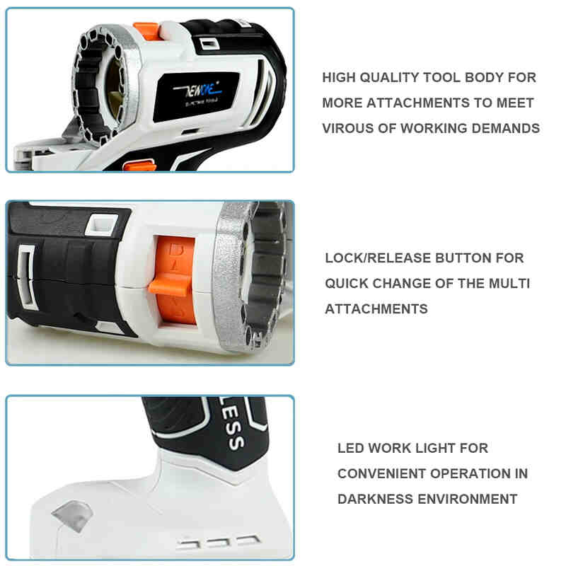 Destornillador Sin Escobillas Inalámbrico - Potencia y Precisión Garantizadas - Imagen 4