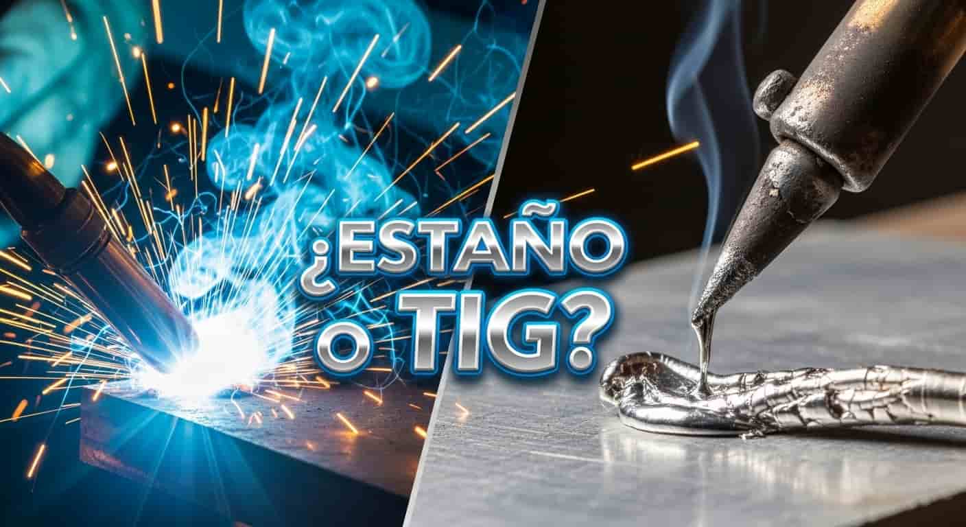 Soldadura de aluminio con estaño vs. TIG: ¿cuál es mejor para tus proyectos?
